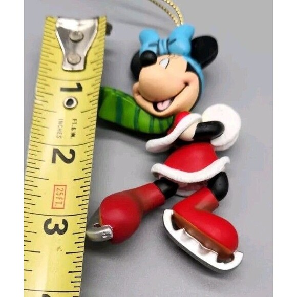 Disney Grolier Christmas Magic Minnie Mouse Ornament See Photos Repaired - Picture 8 of 9